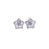 ERG00290-Flower Shape Diamond Style Earring