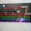 Aoqelo AMG110 Mechanical RGB Gaming Keyboard With Blue Switches NEW With Box