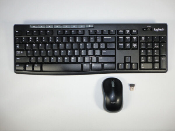 Logitech Wireless Keyboard Mouse.