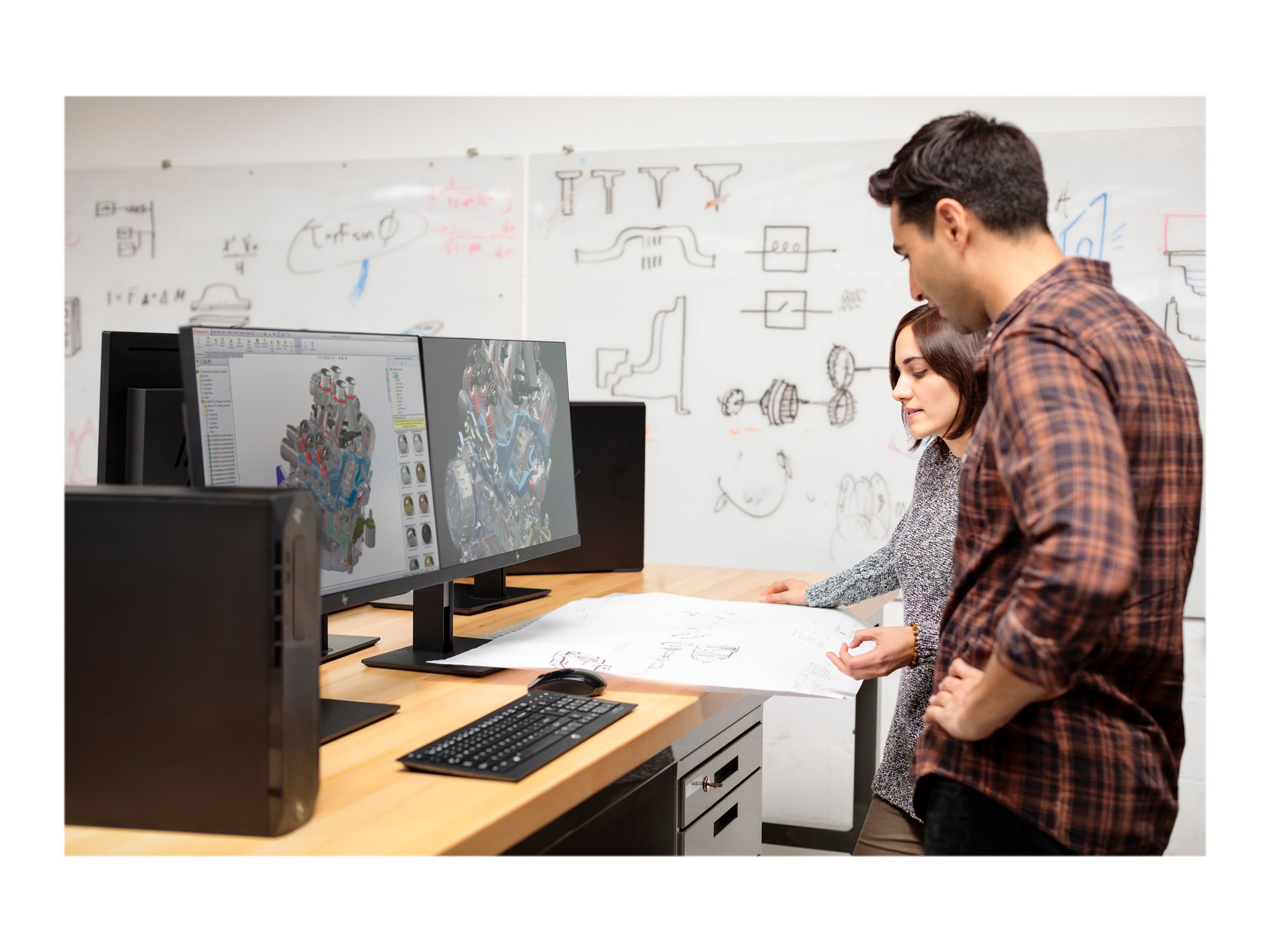 23.8″ Inches HP Z24n G2 ProDisplay IPS Full HD HDMI DisplayPort DVI USB Hub 5ms Factory Calibrated Black - Image 3