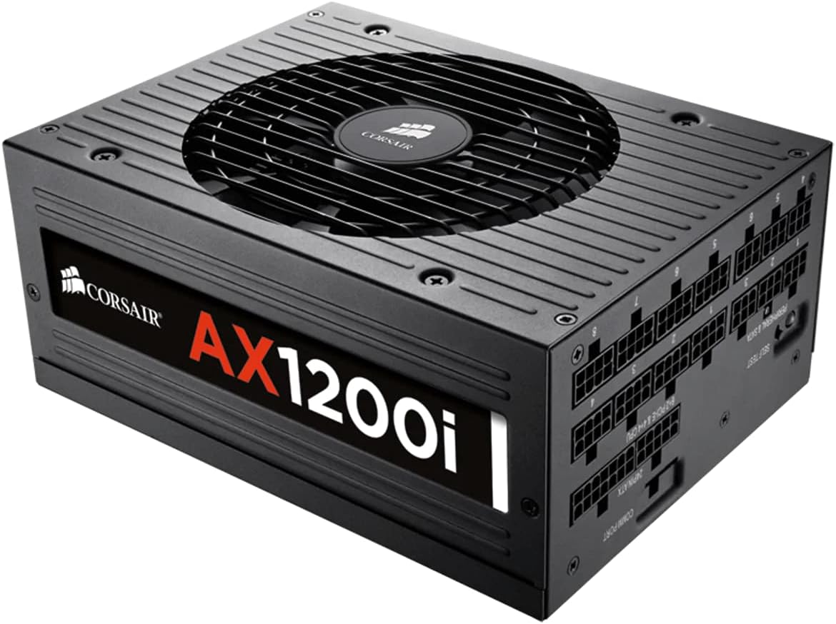 Corsair AX1200i 1200W Fully Modular Power Supply 80 Plus Platinum Certified Digital Control and Low Noise - Image 3