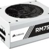 Corsair RM 750X White 750W Fully Modular Power Supply 80 Plus Gold Certified Premium White Edition