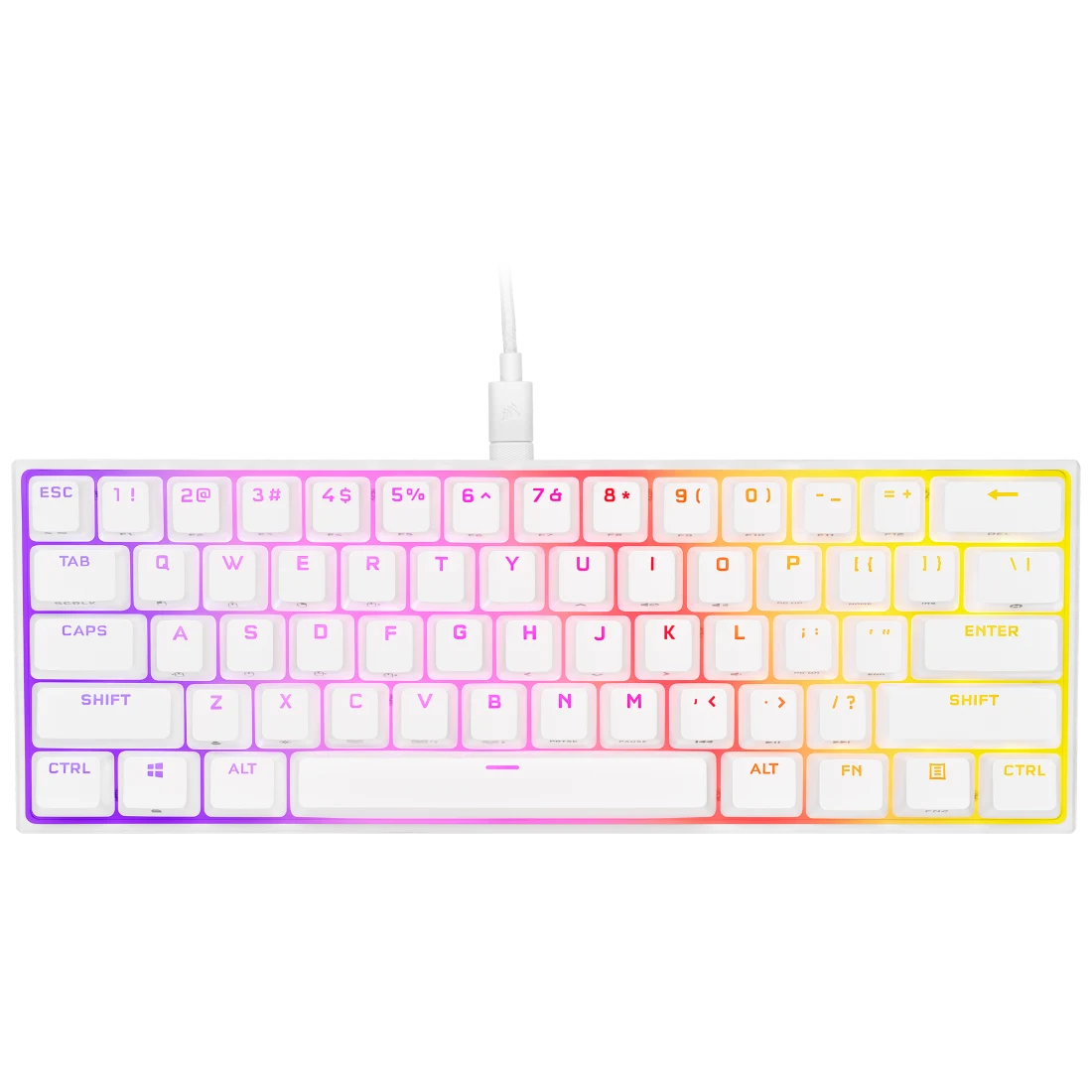 Corsair K65 RGB MINI 60% RGP0137 RGB Mechanical Gaming Keyboard Advanced RGB Pro Series with Durable Build
