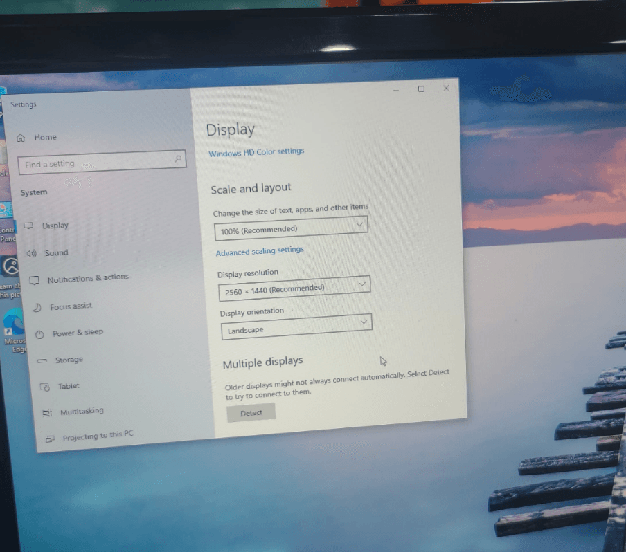 27″ Inches Planar PxL2780MW Borderless IPS 2K HDMI DisplayPort Speakers 6.5ms Flicker-Free - Image 2