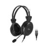 A4Tech HU-30 Black ComfortFit Stereo USB Headset