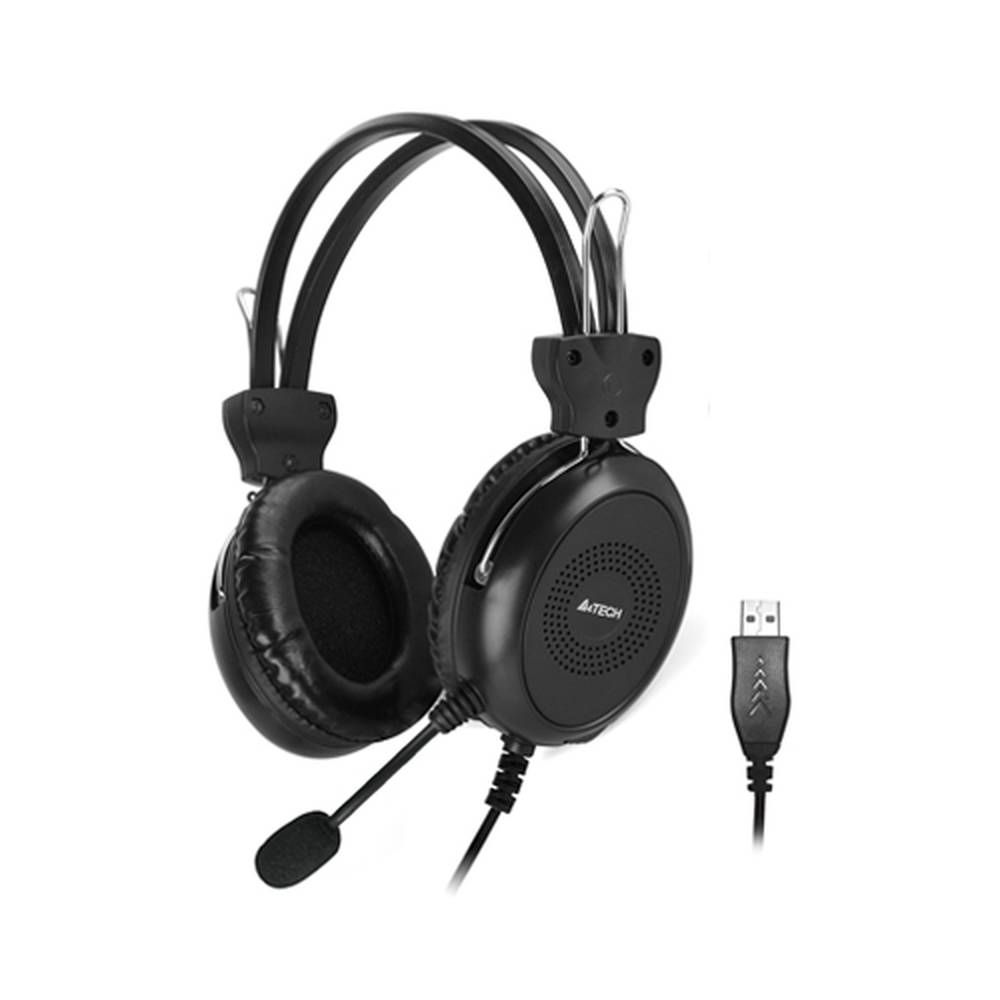 A4Tech HU-30 Black ComfortFit Stereo USB Headset